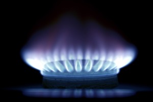 flames of gas