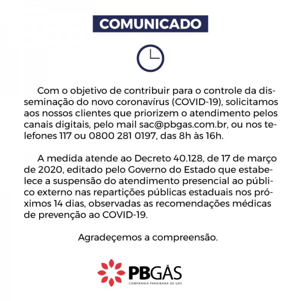 comunicado expediante pbgas